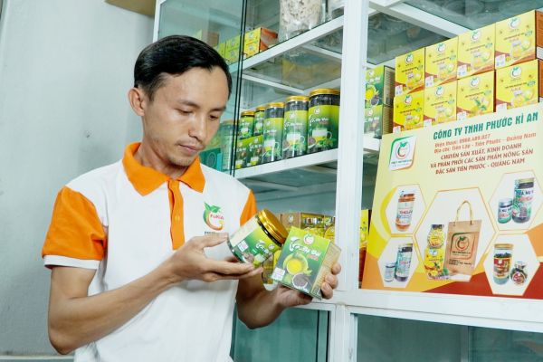 Phát triển mạnh sản phẩm trà nụ vối xứ Tiên